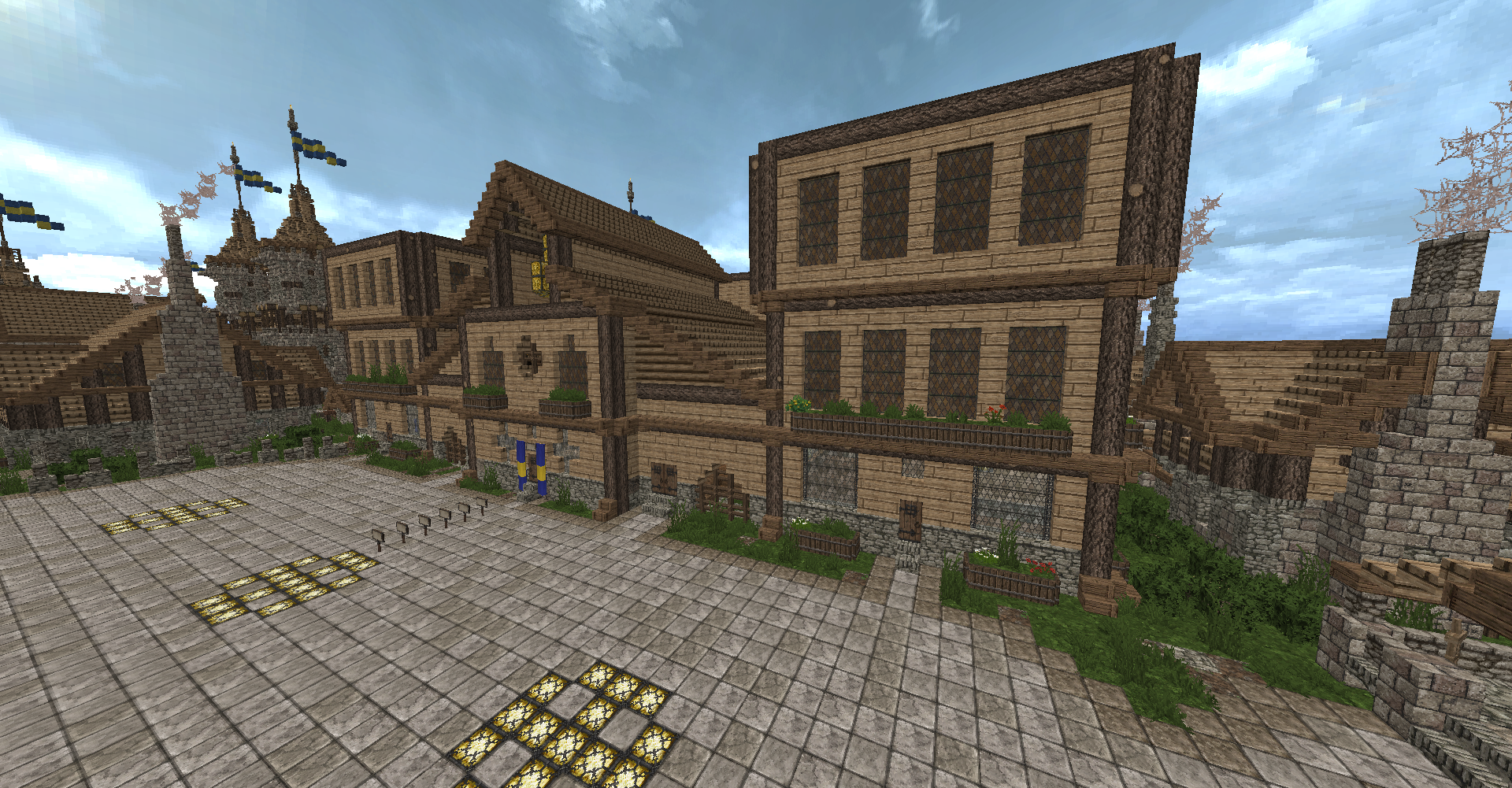 The town hall